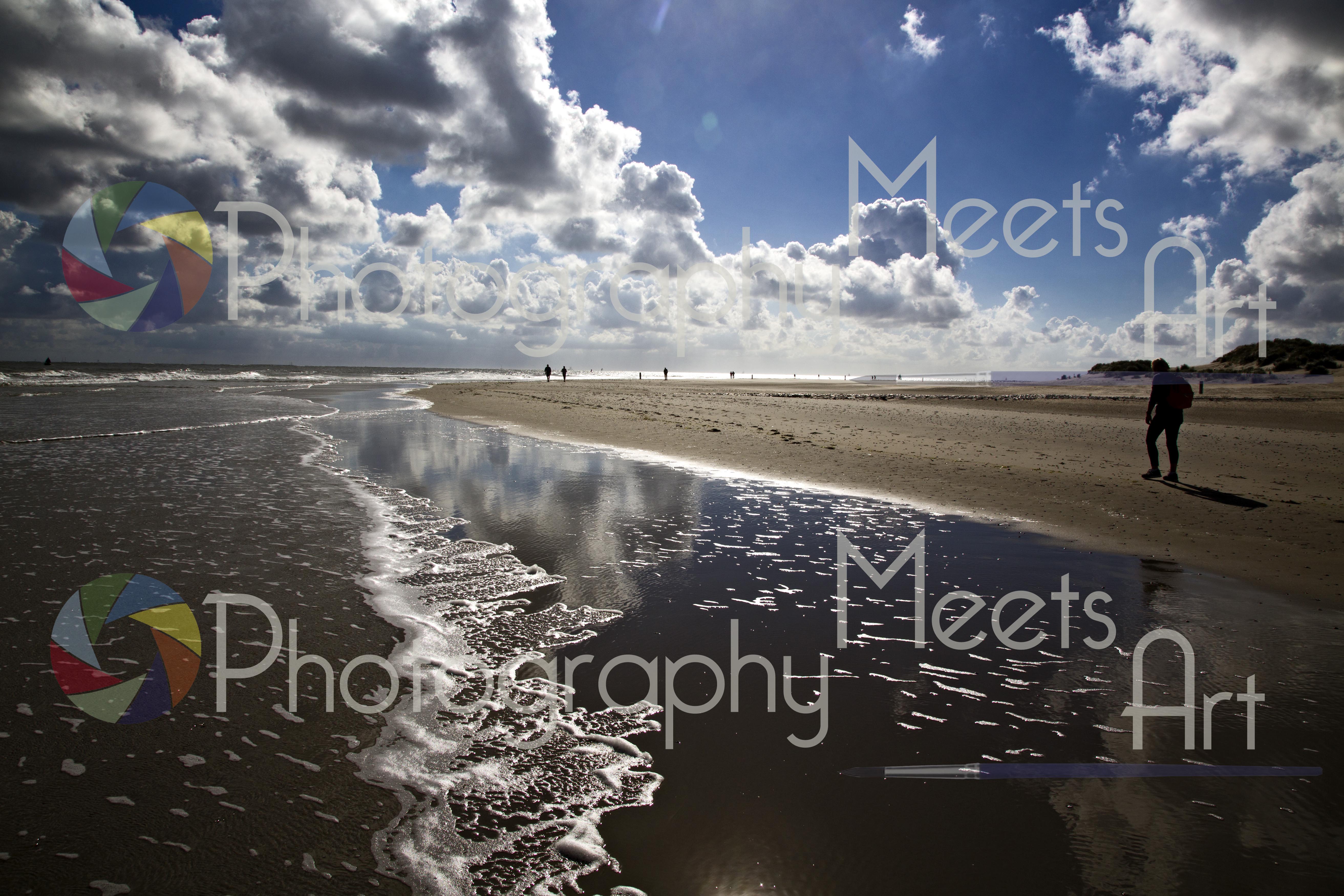 Wolkenlucht Waddenzee 1